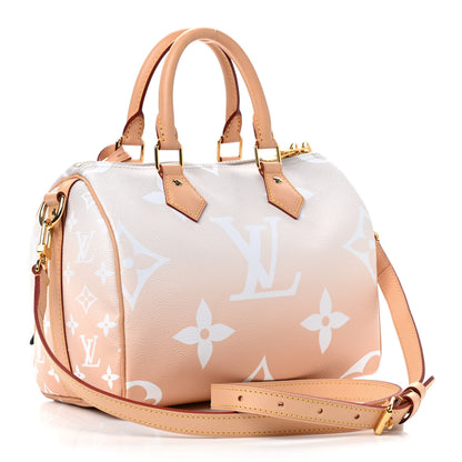 Louis Vuitton Monogram Giant By The Pool Speedy Bandouliere 25 Brume 2 of 8