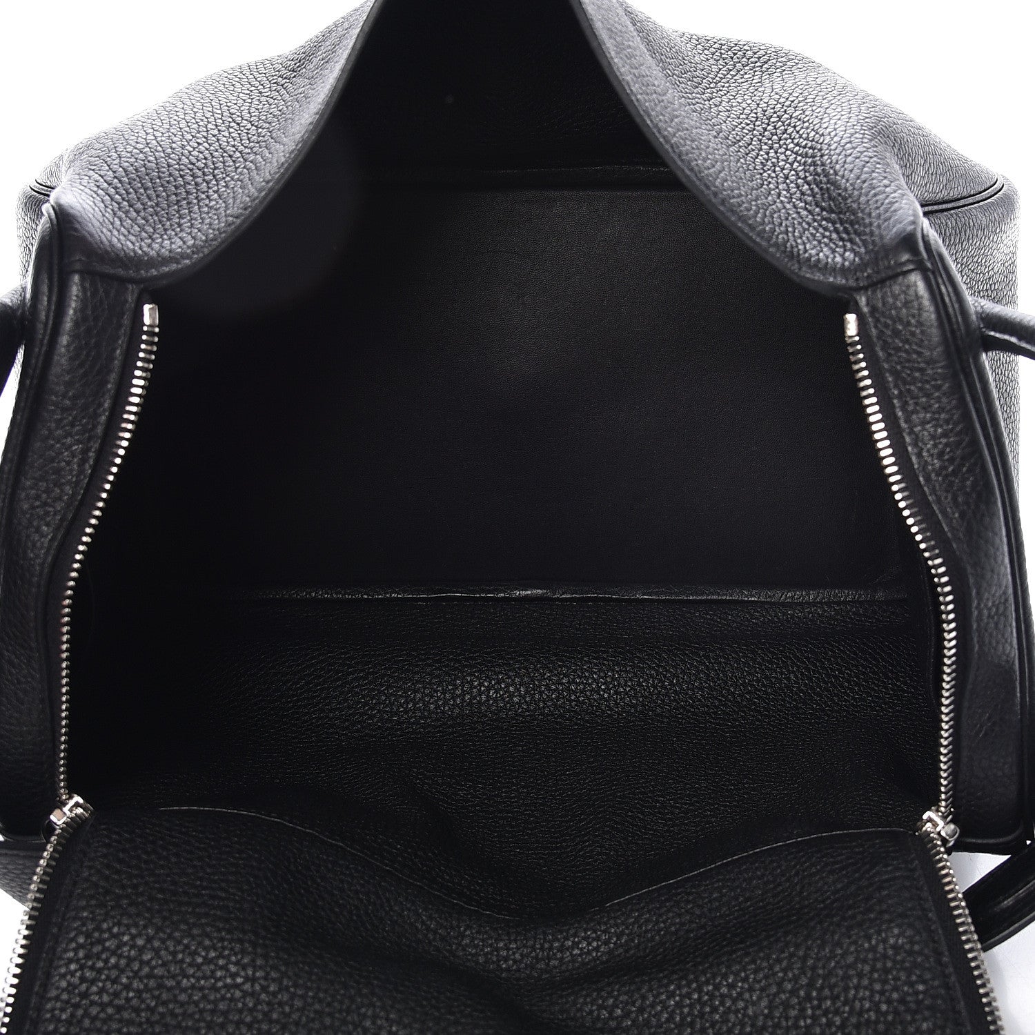 Hermes Taurillon Clemence Lindy 34 Black 5 of 13