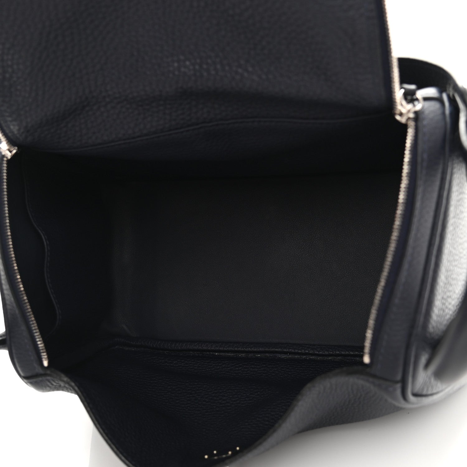 Hermes Taurillon Clemence Lindy 26 Bleu Nuit 5 of 13