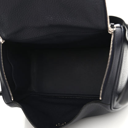 Hermes Taurillon Clemence Lindy 26 Bleu Nuit 5 of 13