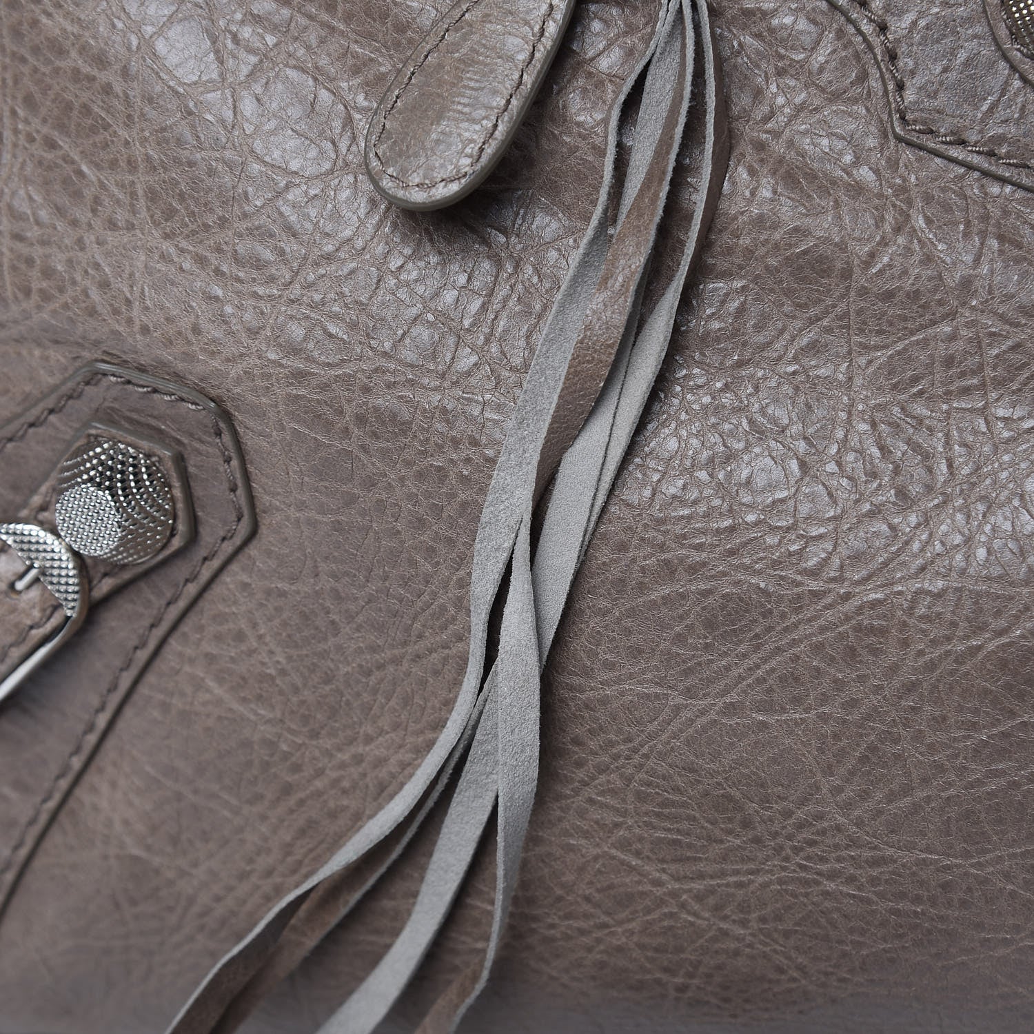 Balenciaga Agneau Giant 12 Silver Hardware Work Gris Poivre 14 of 15
