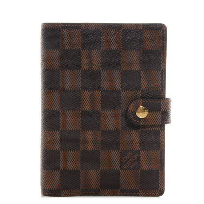 Louis Vuitton Damier Ebene Small Ring Agenda 1 of 8