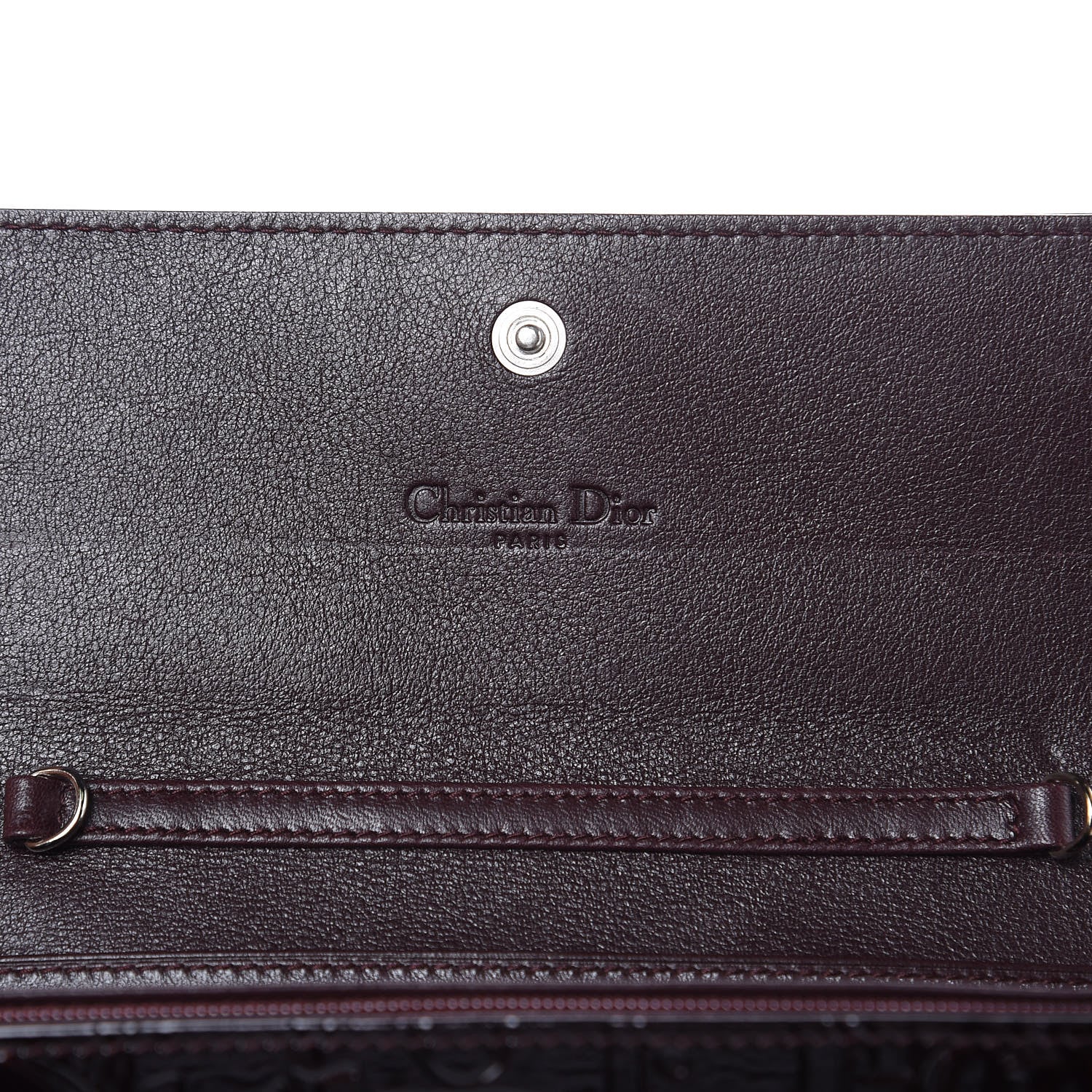 Christian Dior Patent Ultimate Rendez-Vous Chain Wallet Amethyste 6 of 10