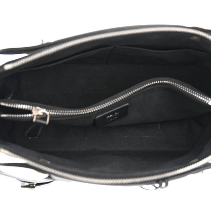 Fendi Vitello Dolce Medium By The Way Boston Bag Black 5 of 12