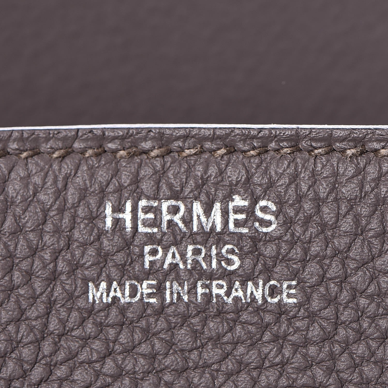 Hermes Togo Birkin 40 Etain 15 of 35