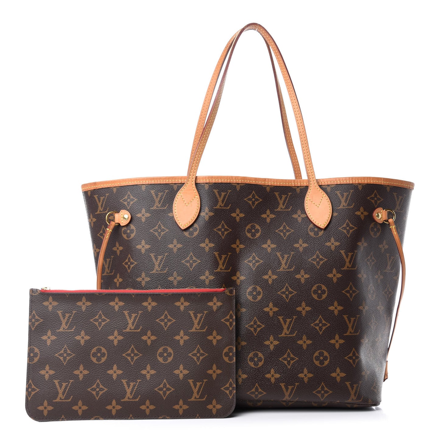 Monogram Neo Neverfull MM Cherry