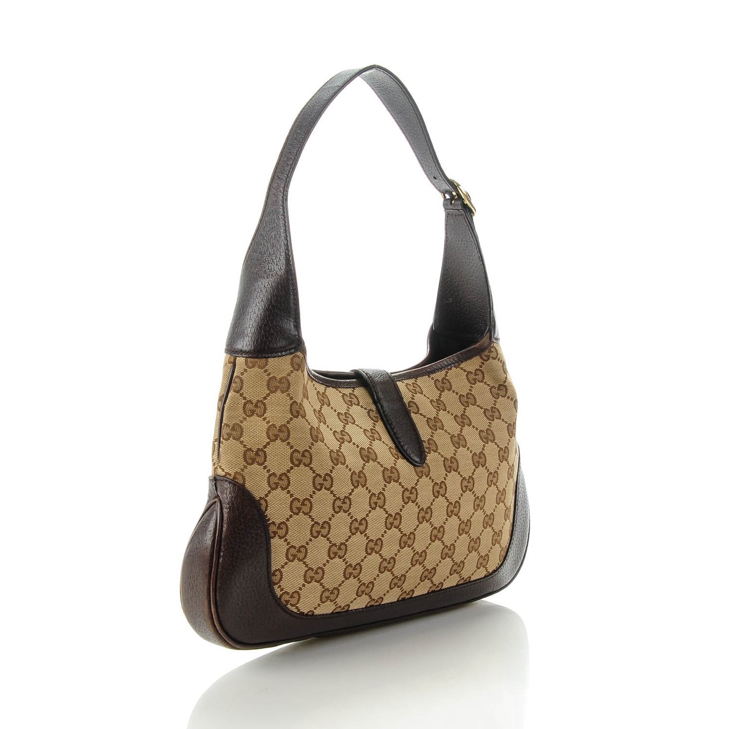 Monogram Web Jackie O Hobo Dark Brown