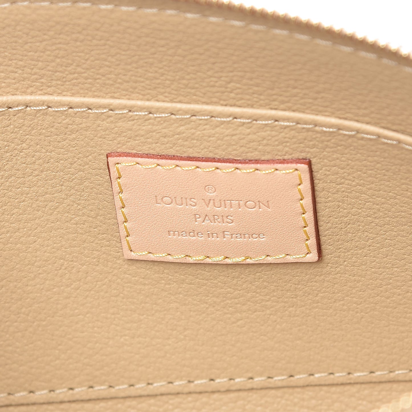 Monogram Giant Cosmetic Pouch Kaki