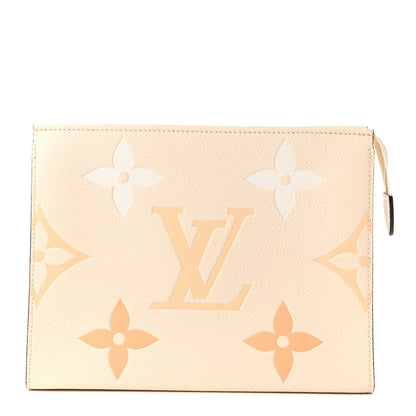 Louis Vuitton Empreinte Monogram Giant By The Pool Toiletry Pouch 26 Cream Saffron 1 of 6
