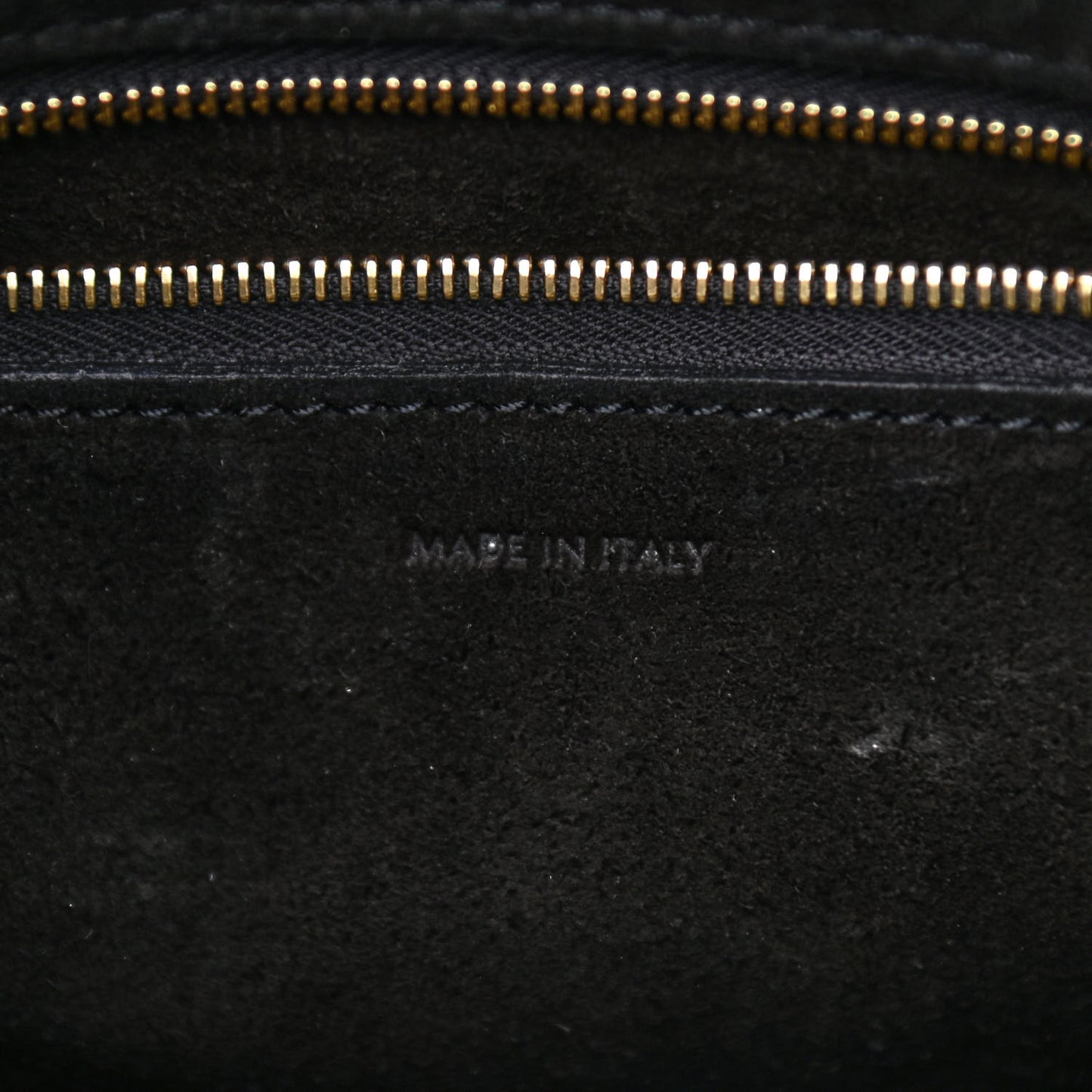 Soft Grained Calfskin Small Sangle Bucket Bag Black