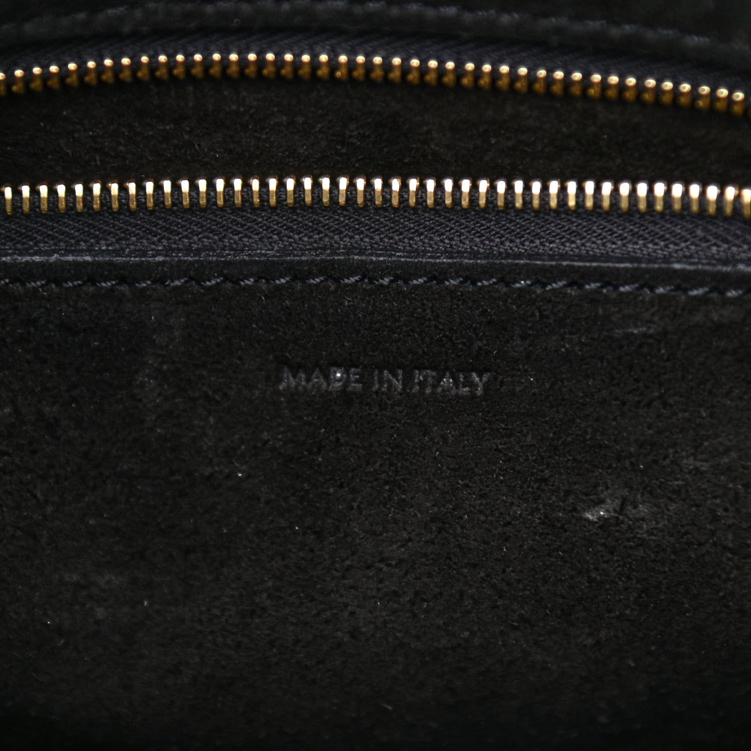 Celine Soft Grained Calfskin Small Sangle Bucket Bag Black 6 of 9