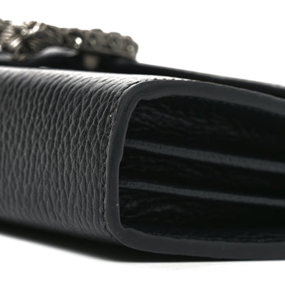 Gucci Calfskin Mini Dionysus Chain Wallet Black 10 of 10