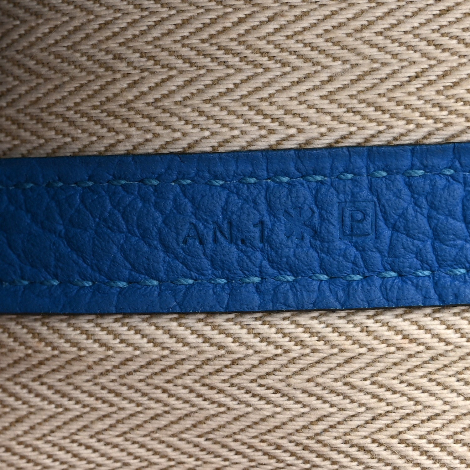 Hermes Negonda Garden Party 36 MM Bleu Hydra 7 of 10