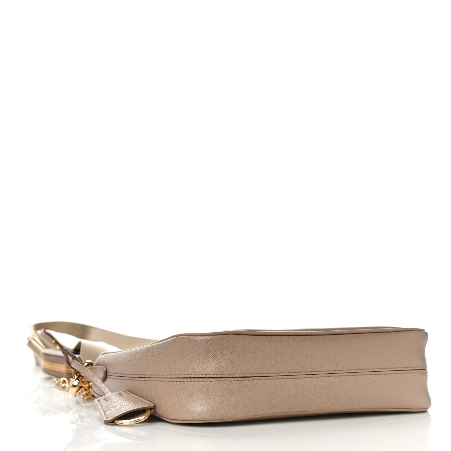 Prada Saffiano Re-Edition 2005 Shoulder Bag Cammeo Beige 4 of 11