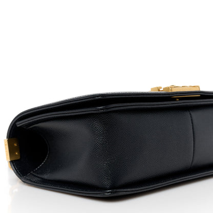 Chanel Caviar Quilted Medium Boy Flap Black 9 of 10