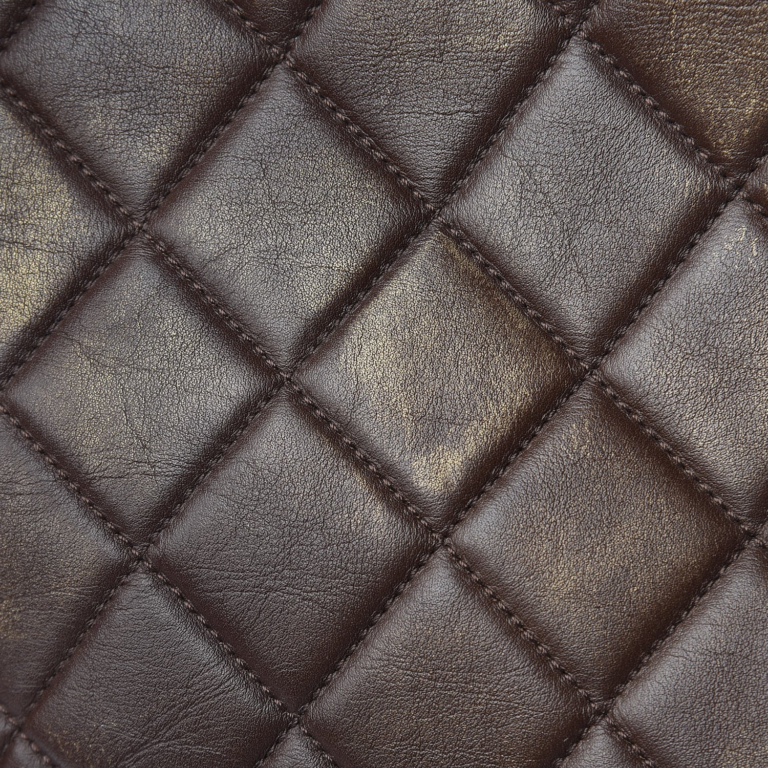 Chanel Calfskin Quilted Into The Fringe Hobo Brown 16 of 17