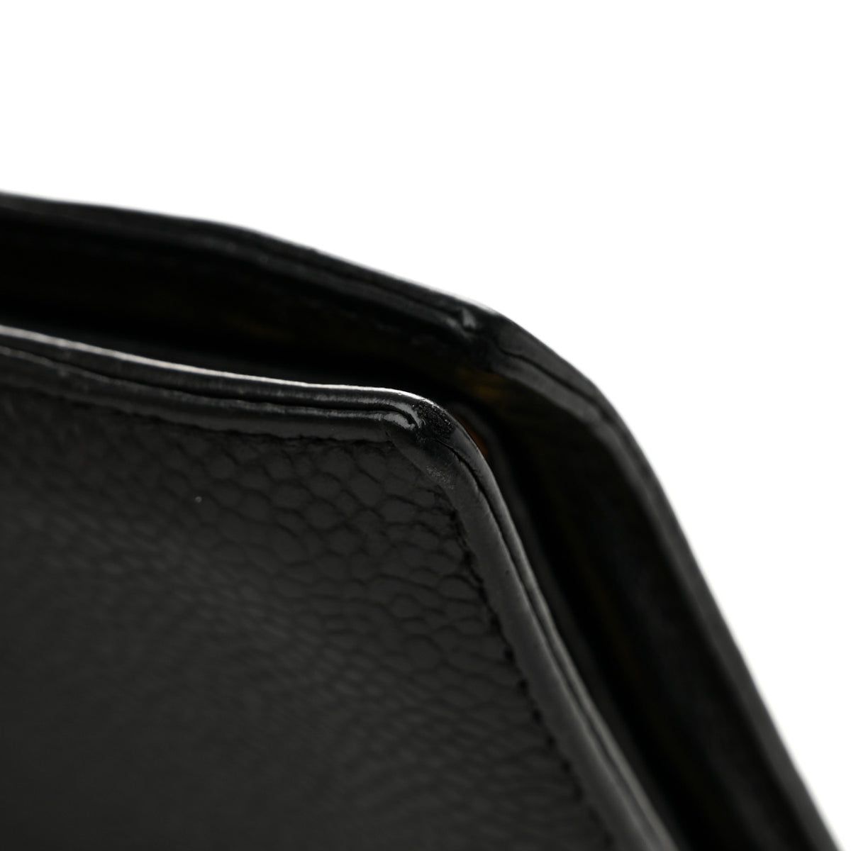 Chanel Caviar Timeless CC French Wallet Black 12 of 13