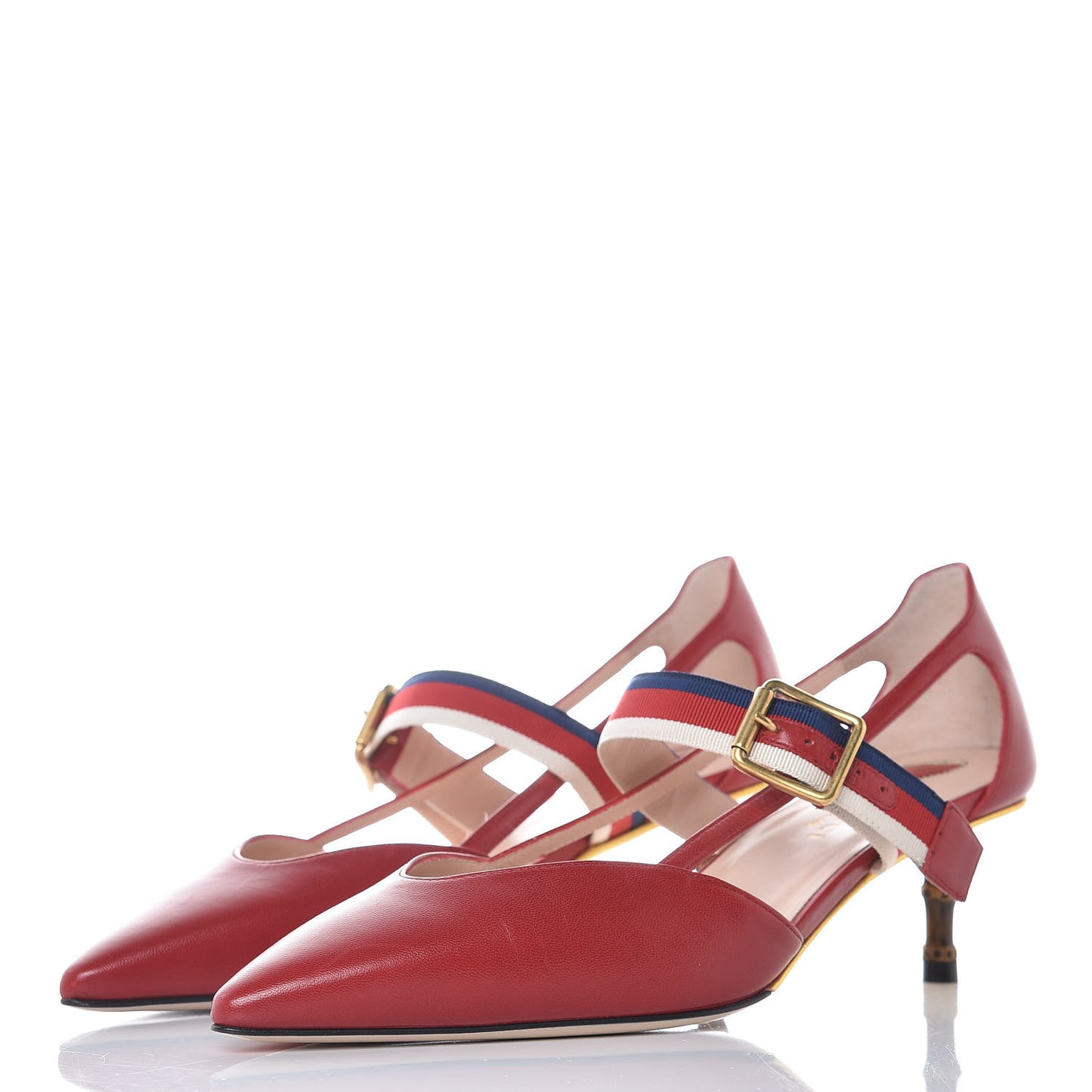 Nappa Pumps 37.5 Hibiscus Red