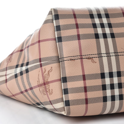 Burberry Haymarket Check Small Salisbury Tote Chocolate 8 of 9