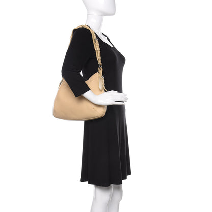 Prada Vitello Daino Shoulder Bag Sabbia 2 of 19