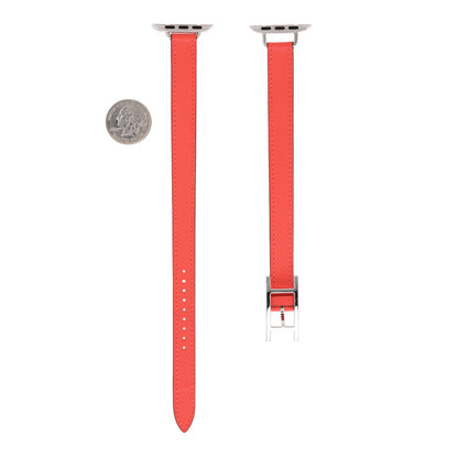 Hermes Swift 42mm Apple Watch Double Tour Hapi Band Orange Field 2 of 4