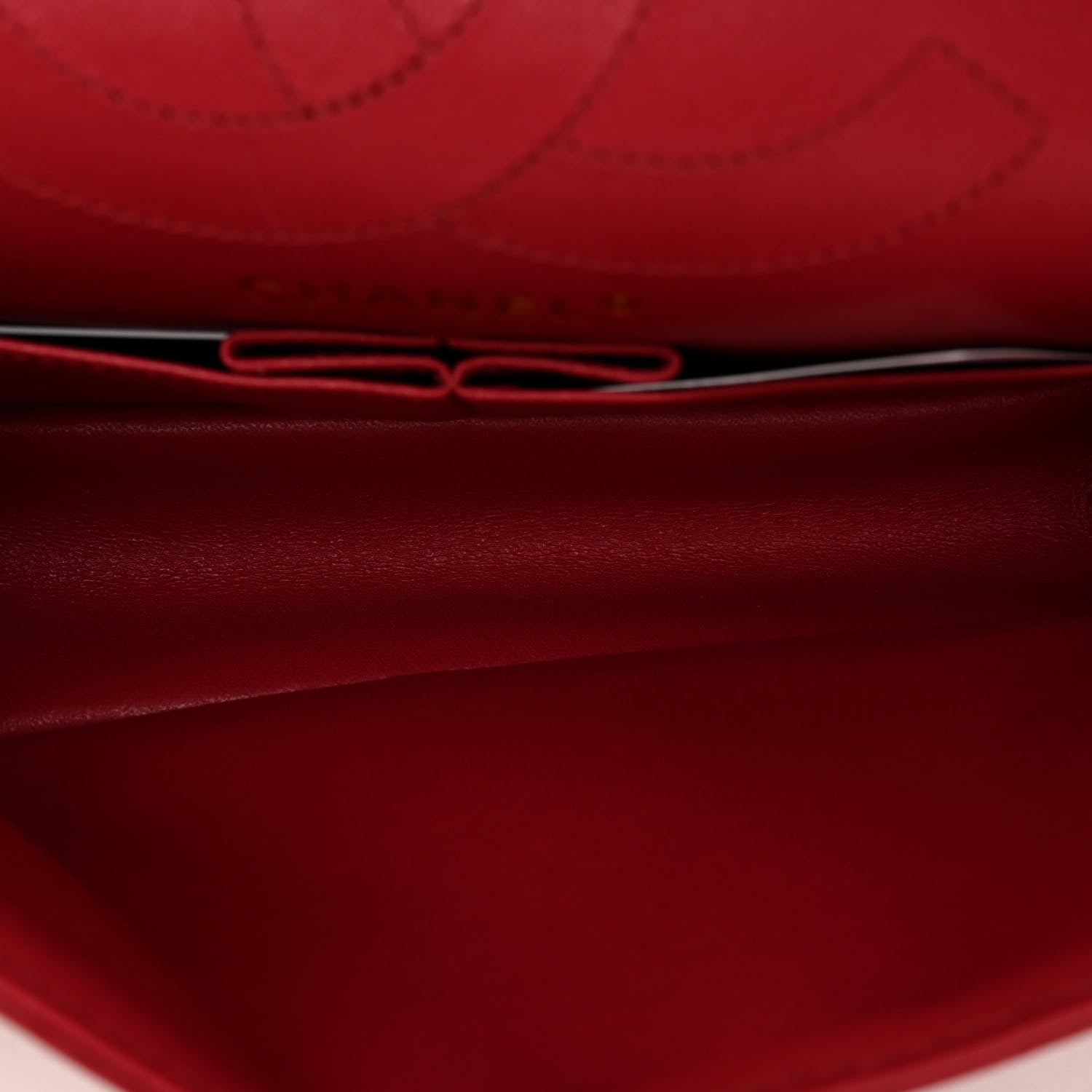 Chanel Aged Calfskin Quilted 2.55 Reissue 225 Flap Red 5 of 10