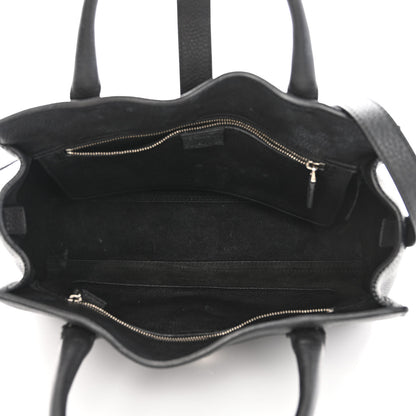 Gucci Soft Calfskin Small Jackie Top Handle Bag Black 5 of 12