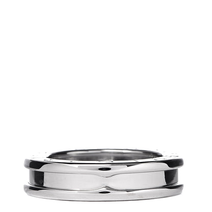 Bulgari 18K White Gold B.Zero1 One-Band Ring 48 4.5 1 of 5