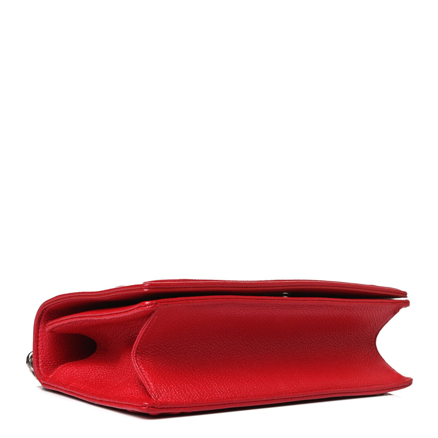 Christian Dior Grained Calfskin Small Diorama Flap Bag Red 4 of 15