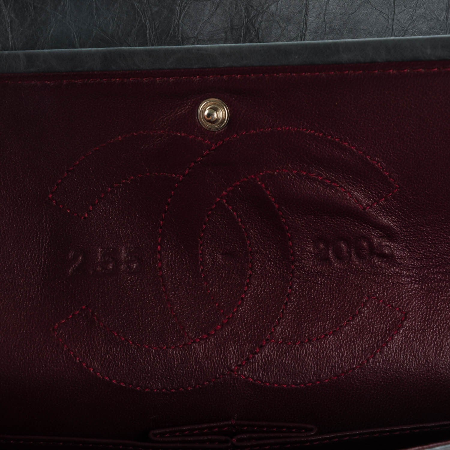 Chanel Aged Calfskin Quilted 50th Anniversary 2.55 Reissue 225 Flap Grey 5 of 8