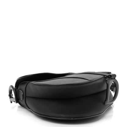 Christian Dior Ultra Matte Calfskin Saddle Bag Black 8 of 11