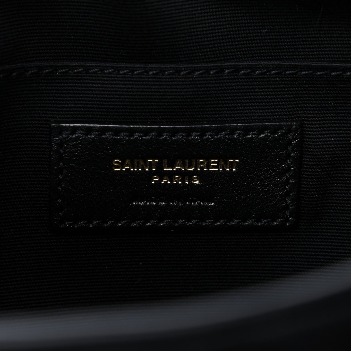 Suede Calfskin Monogram Lou Camera Bag Black