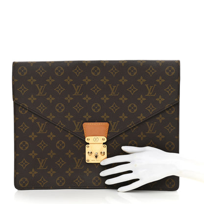 Louis Vuitton Monogram Porte-Documents Senateur Document Holder 2 of 8