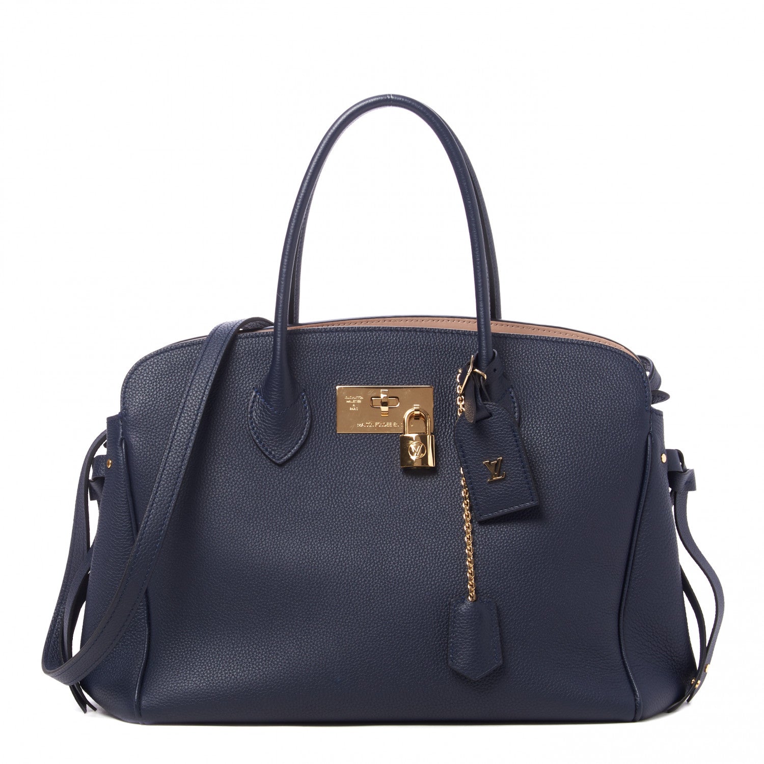 Louis Vuitton Veau Nuage Milla MM Bleu Marine 1 of 8