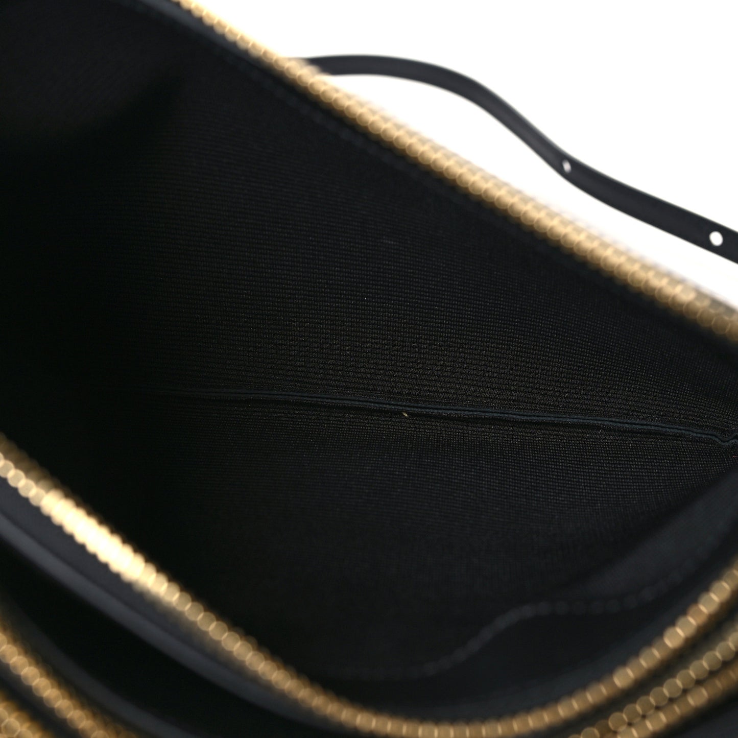 Lambskin Large Trio Crossbody Bag Black