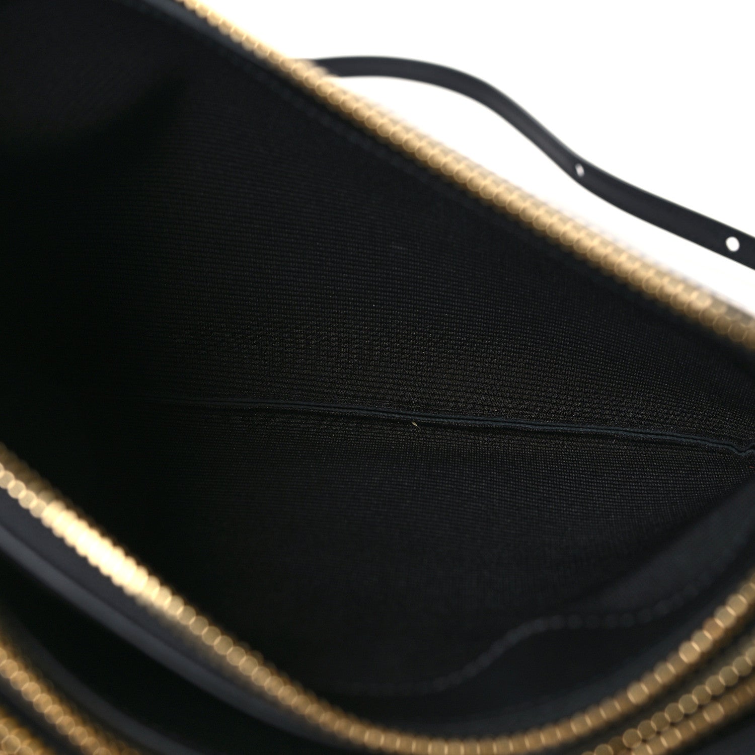 Celine Lambskin Large Trio Crossbody Bag Black 5 of 11