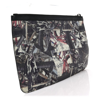 Proenza Schouler Calfskin Printed Zip Pouch 3 of 6