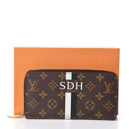 Louis Vuitton Monogram My Heritage Zippy Wallet Black White 10 of 10
