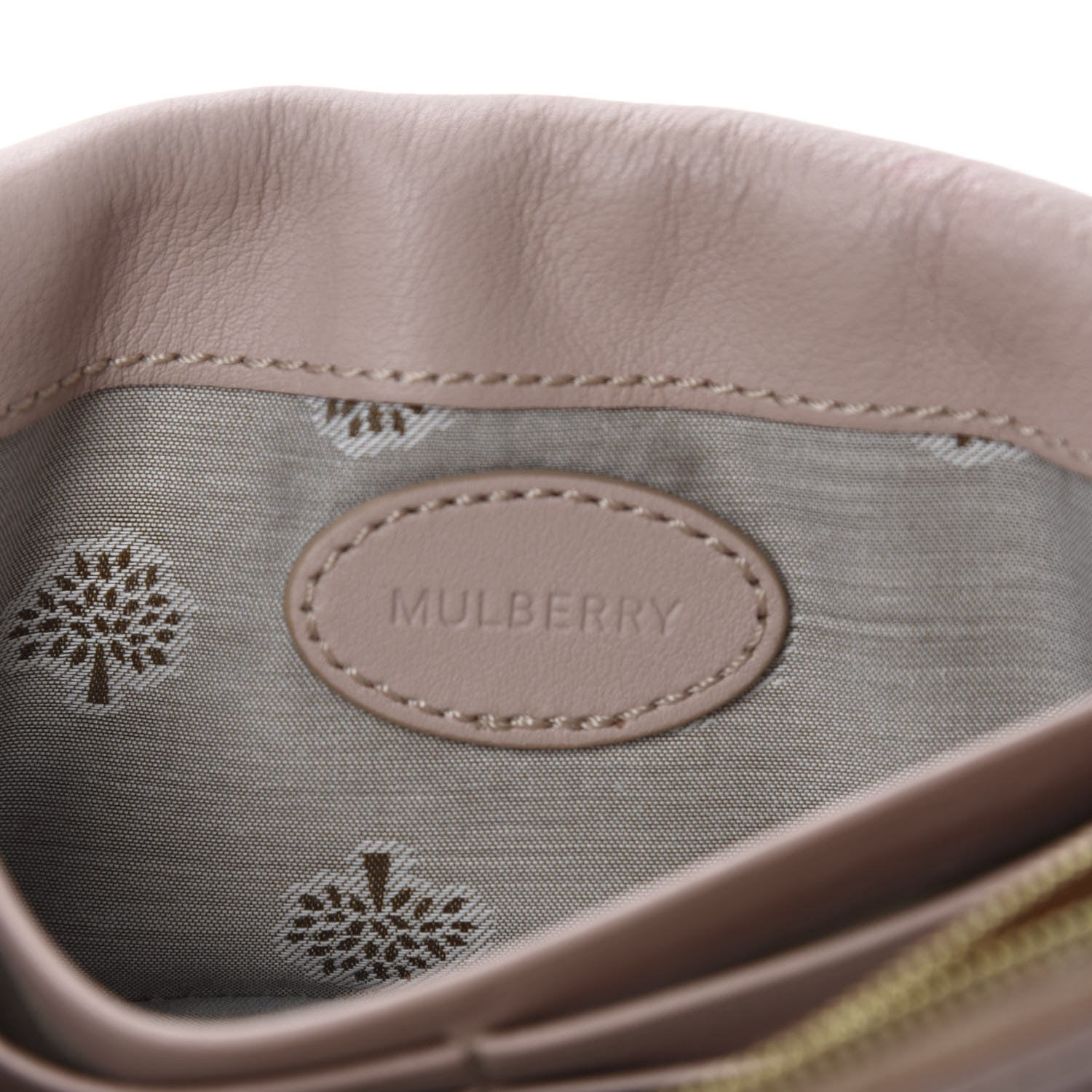 Mulberry Soft Buffalo Bayswater Clutch Wallet Ballet Pink 9 of 10