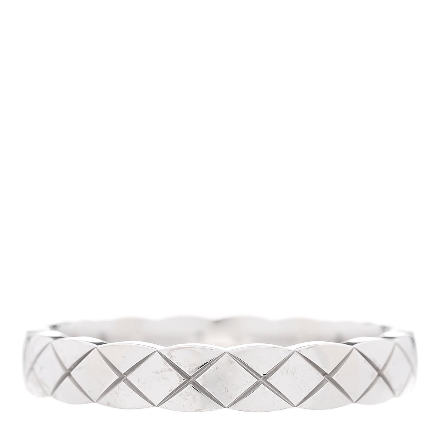 18K White Gold Mini Coco Crush Ring 52 6