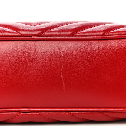 Saint Laurent Calfskin Matelasse Monogram Lou Camera Bag Rouge Eros 11 of 13