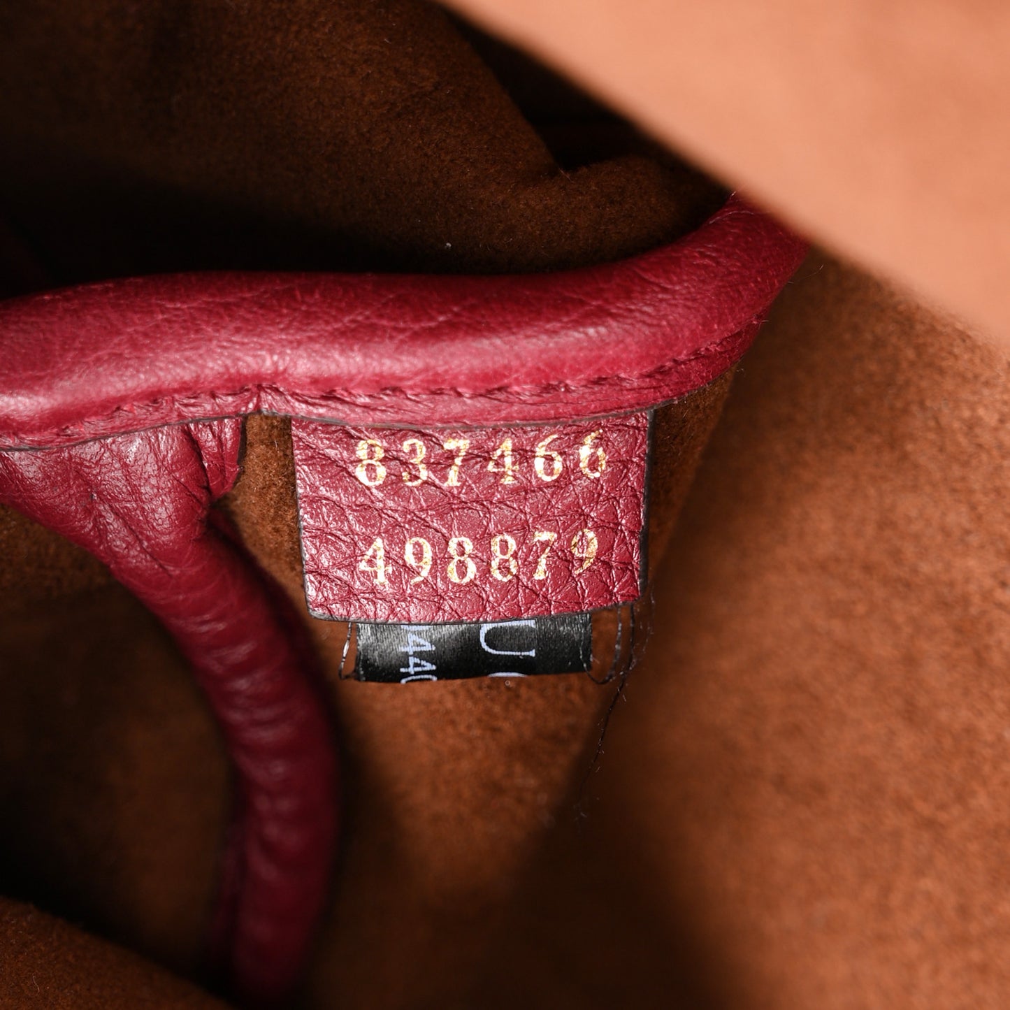 Grained Calfskin Softbit Maxi Shoulder Bag Rosso Ancora Red
