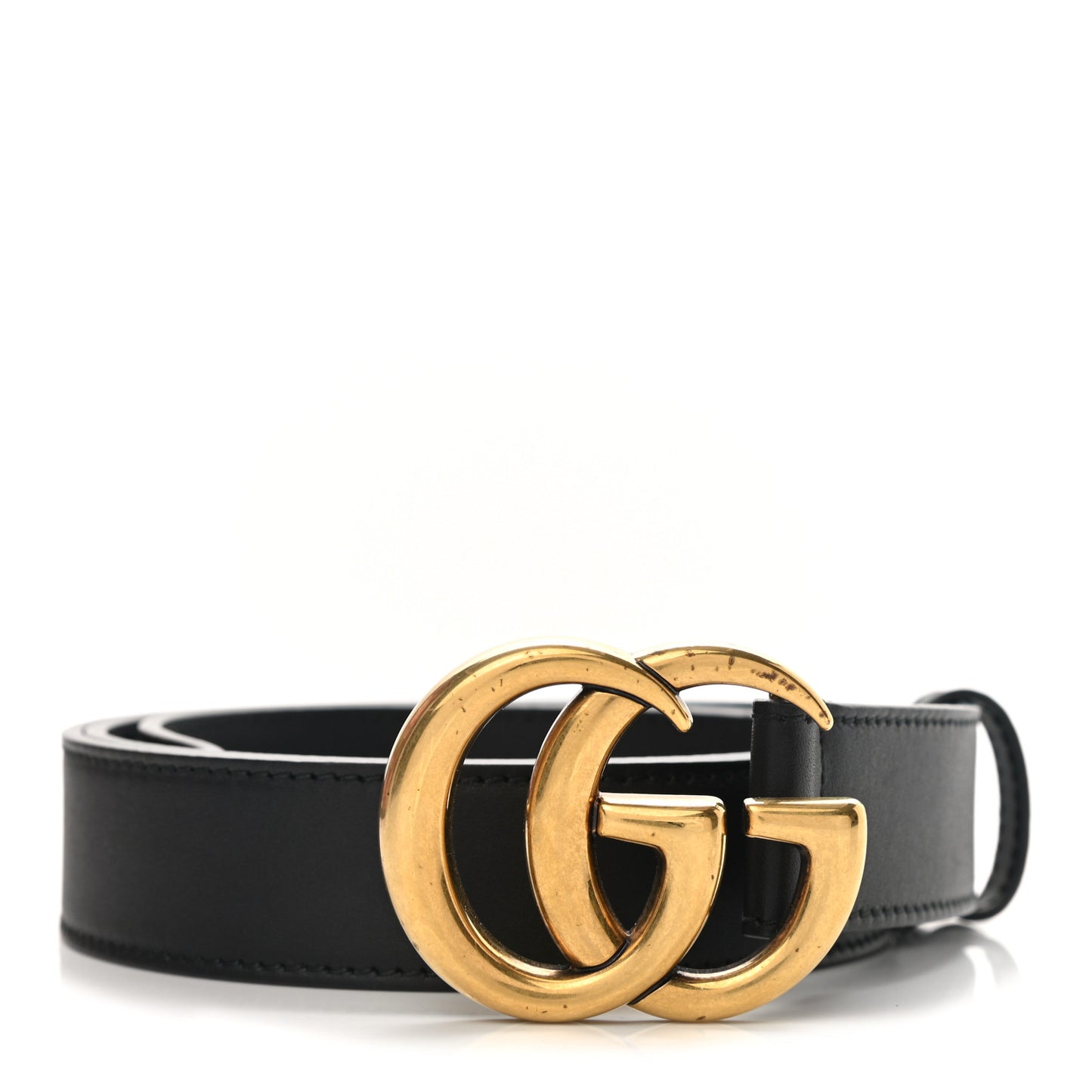 Calfskin Double G 30mm Belt 95 38 Black