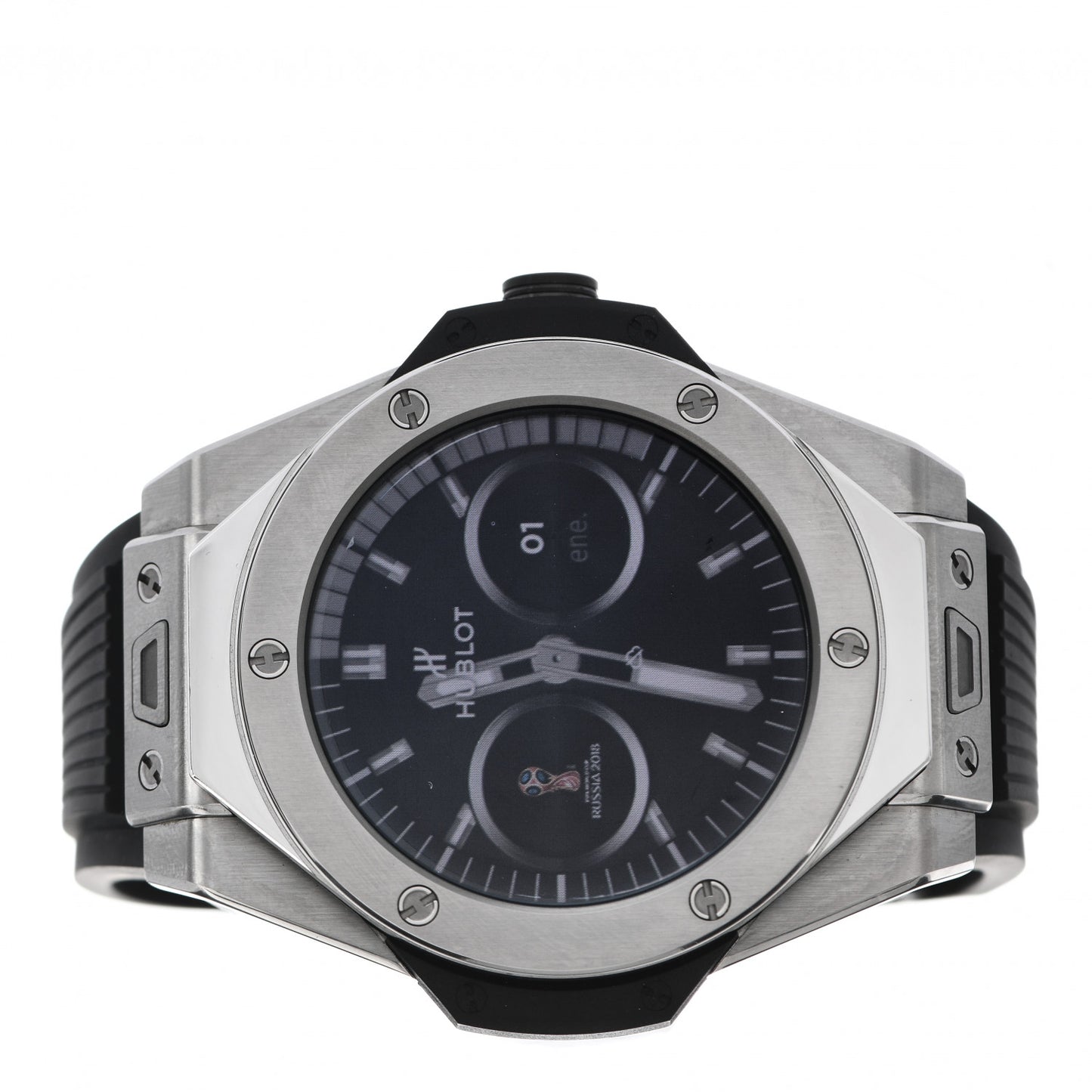 Titanium Rubber 49mm Big Bang Limited Edition 2018 World Cup "Referee" Watch Black 400.NX.1100.RX