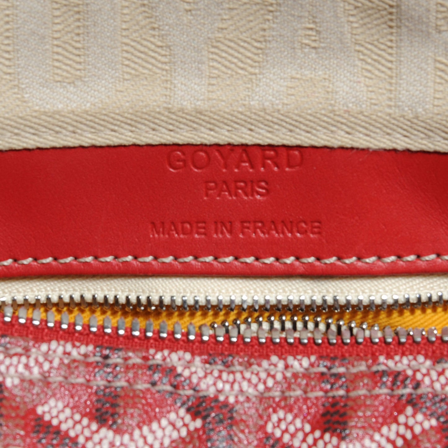 Goyardine Croisiere 35 Red