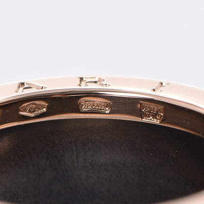Bulgari 18K Rose Gold Black Ceramic B.Zero1 Four-Band Ring 57 8 6 of 7