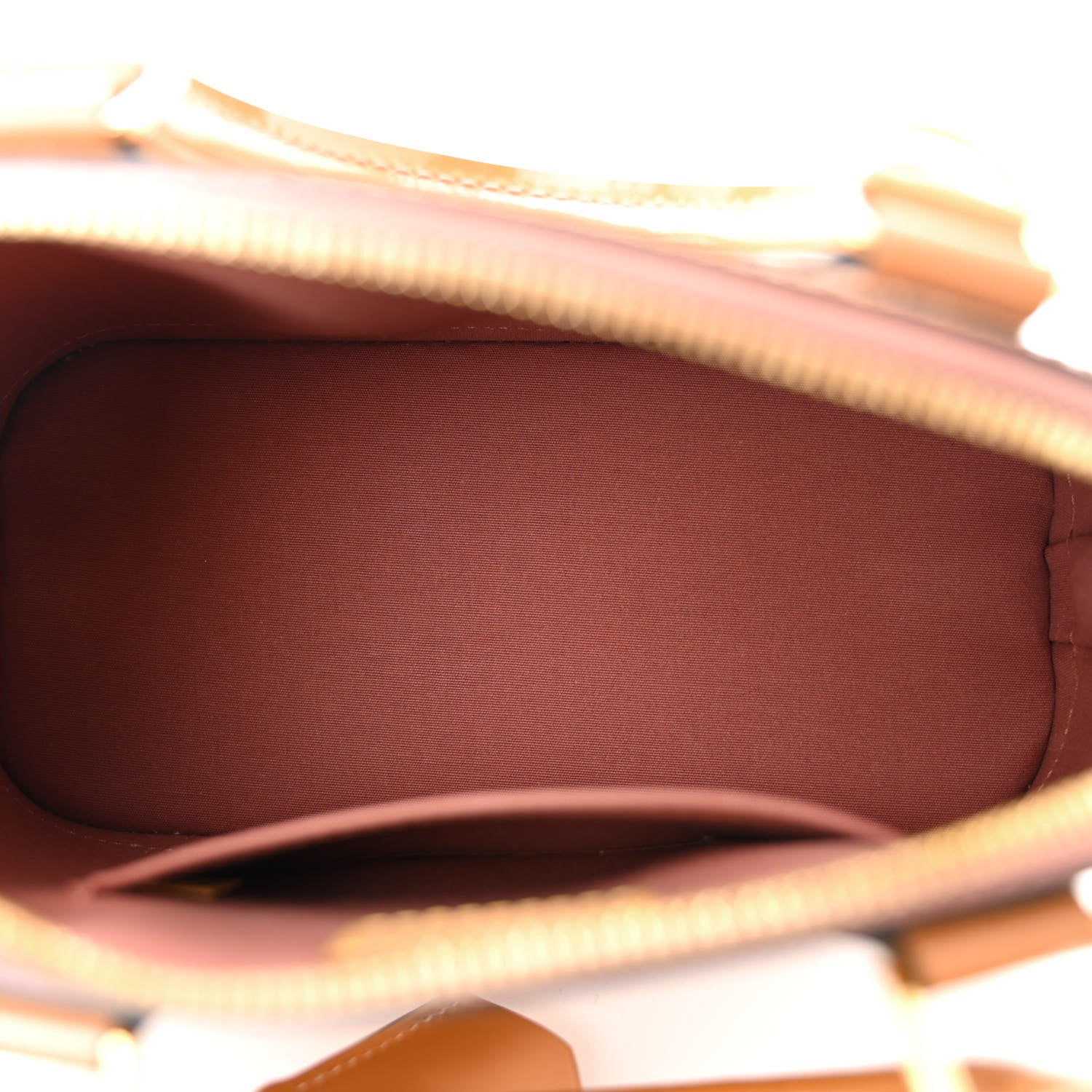 Louis Vuitton Vernis Alma BB Rose Velours 5 of 12