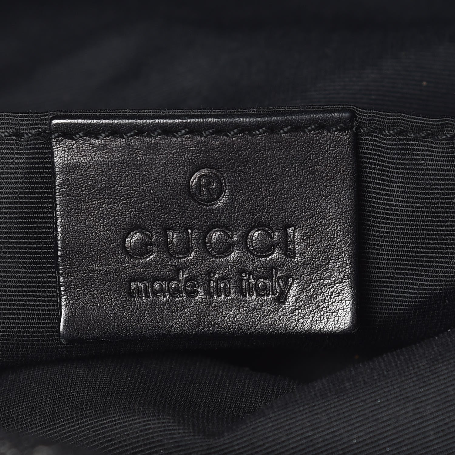 Gucci Denim Monogram Bamboo Top Handle Tote Black 6 of 13