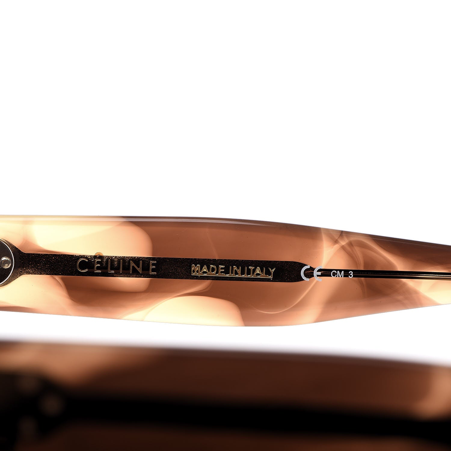 Celine Acetate Kim Sunglasses CL 41444/S Havana Brown 6 of 7