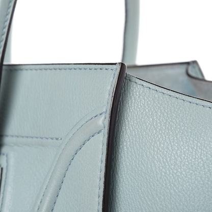 Celine Grained Calfskin Medium Phantom Luggage Galcier 18 of 25